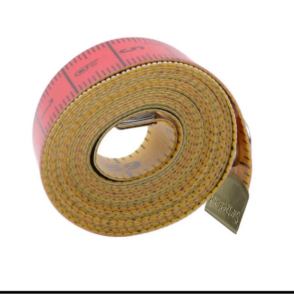 1.5M Soft Tape Measure Tailor's Tape With Snap Fasteners Body Measuring - Picture 2 of 4